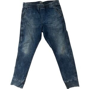 Denizen Levi Blue Harem Tapered Jogger Jeans Size 16 Casual Versatile Streetwear